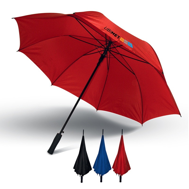 Straight handle golf umbrella