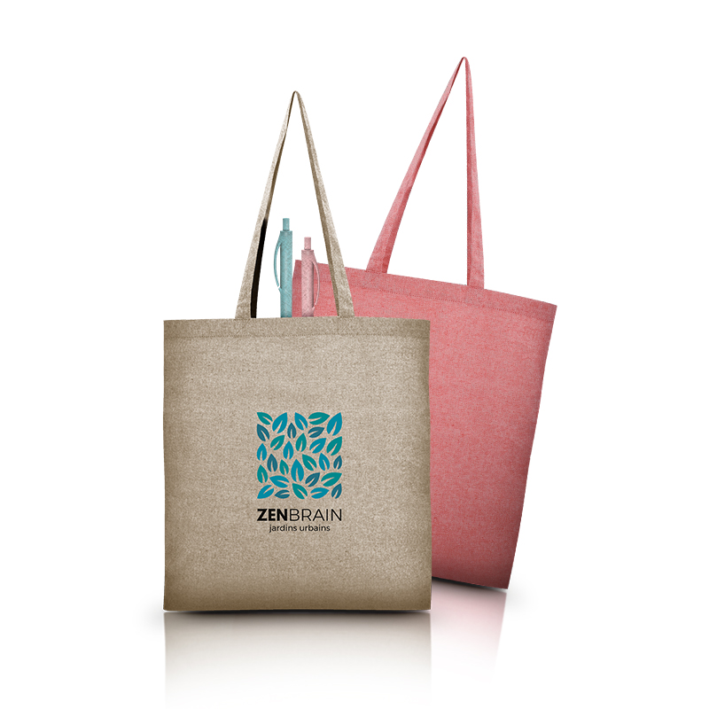 RECYCLED POLYCOTTON TOTE BAG