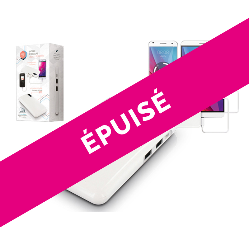 8000 mAh emergency charger