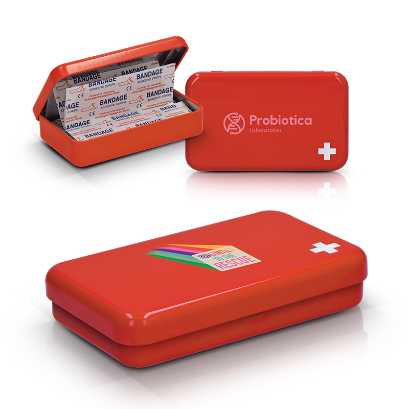 METAL FIRST-AID BOX
