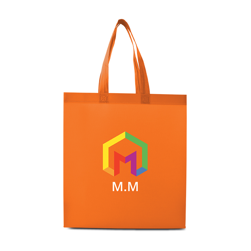 Laminated, non-woven shopping bag