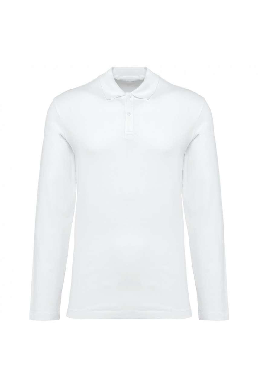 MEN'S LONG-SLEEVED SUPIMA® POLO SHIRT