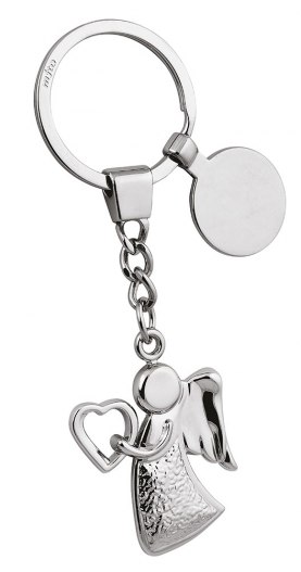 KEY CHAIN ANGEL HEART-COIN-NO BOX