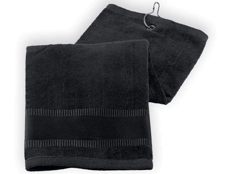 GOLF TOWEL II golf towel, Black