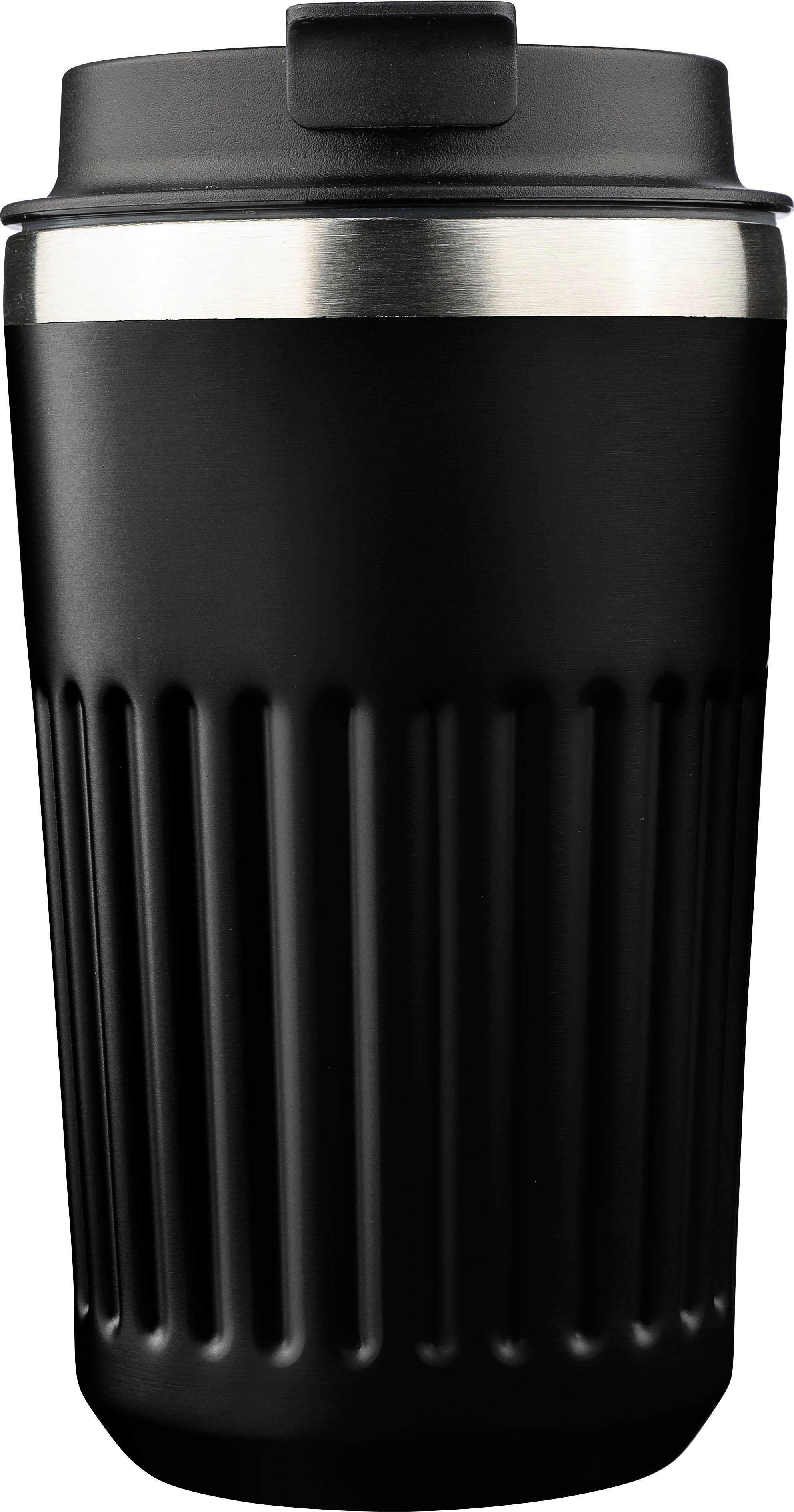 Recycled stainless steel travel mug (400 ml) Chiara