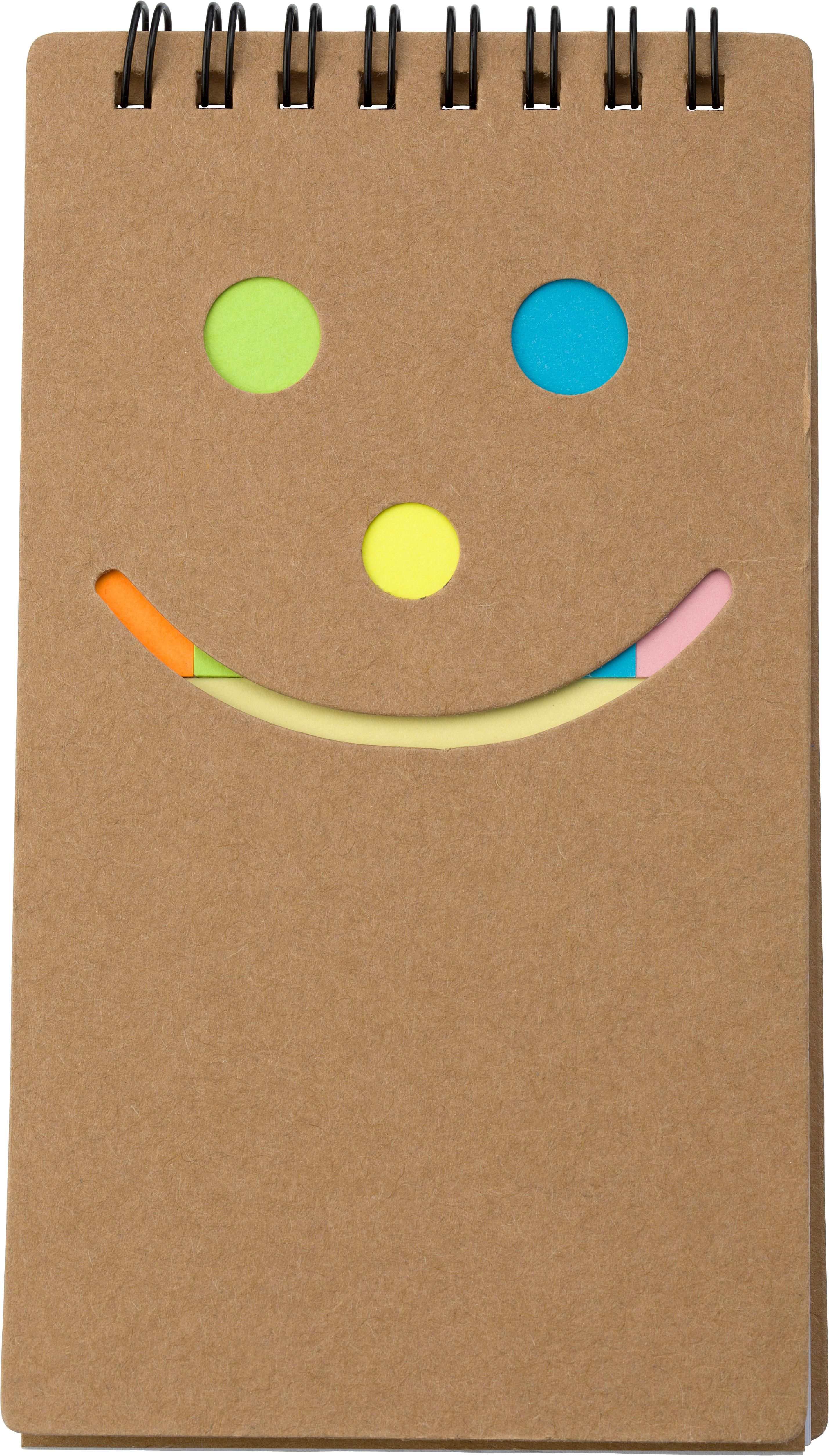 Cardboard sticky note set Kim