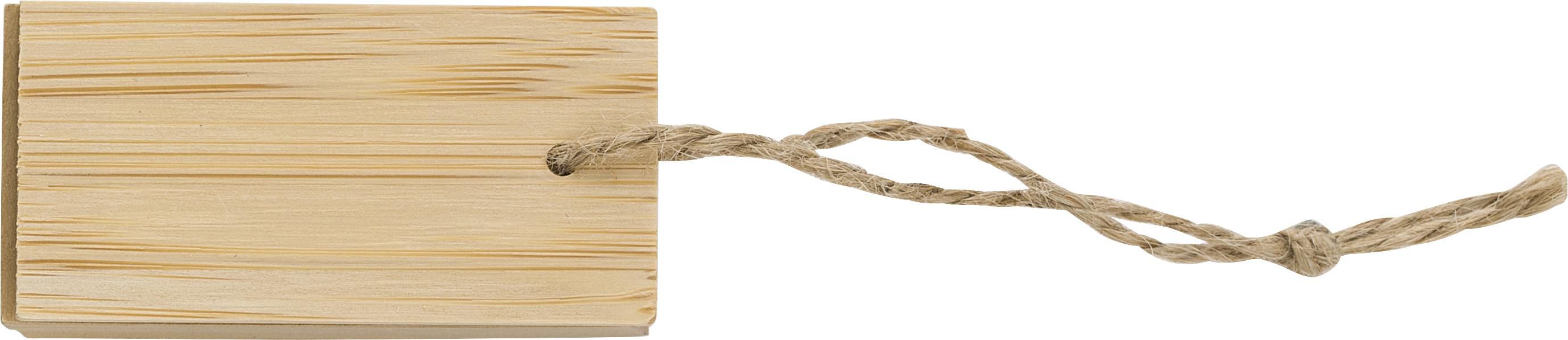 Bamboo cover with notes Kingston