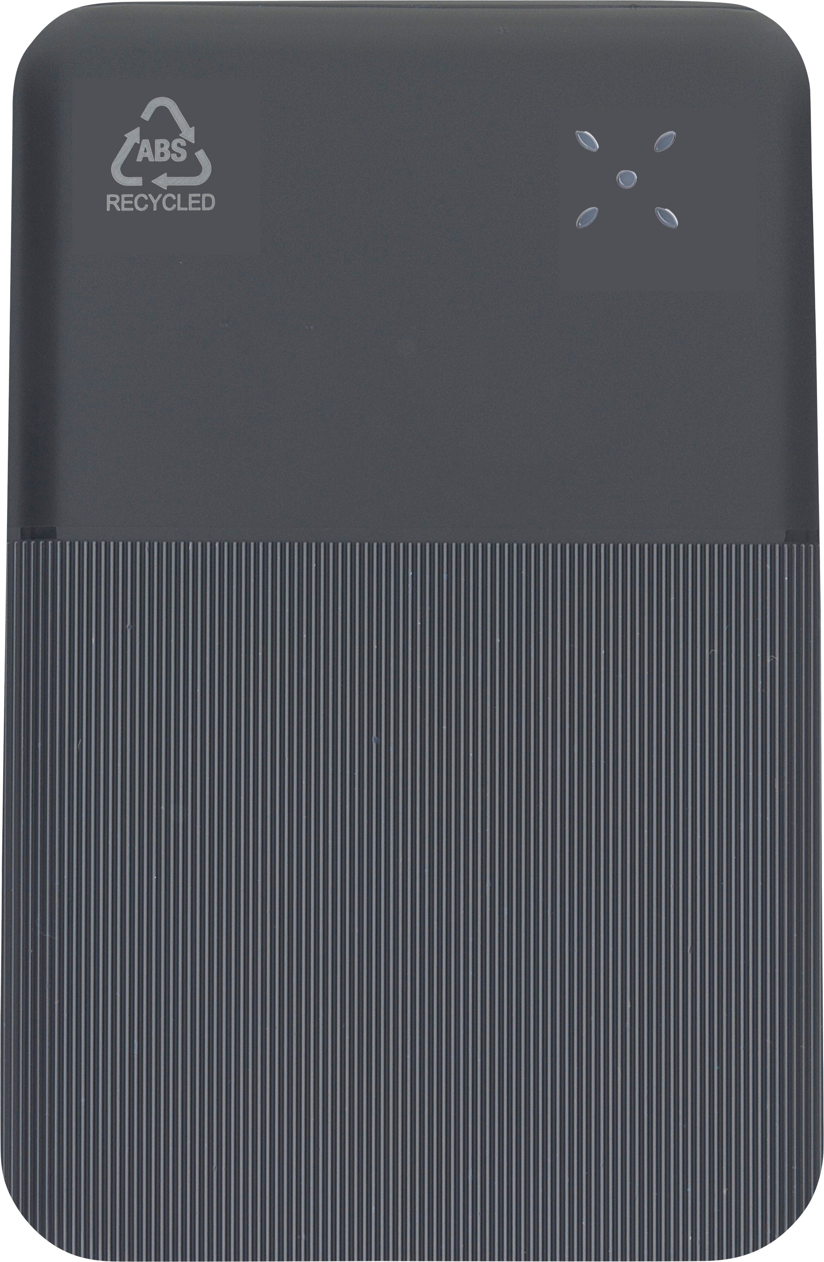 Recycled ABS powerbank Tavi