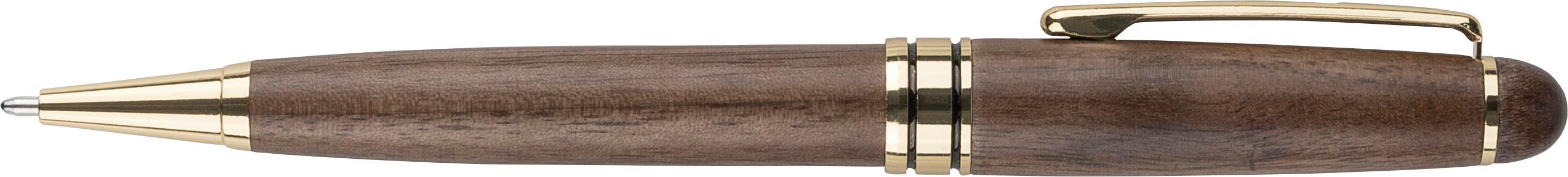 Walnut wooden twist ballpen Noa