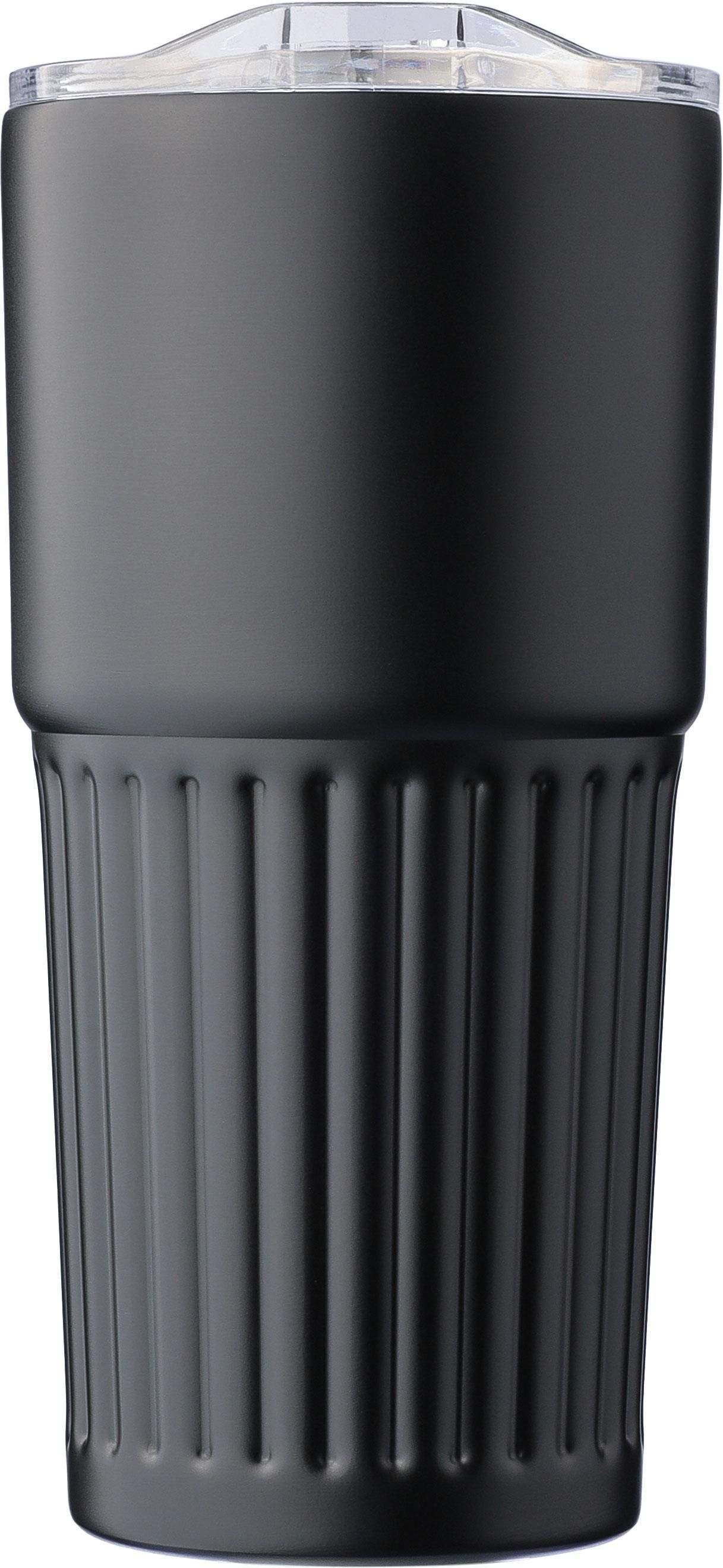 Recycled stainless steel double-walled drinking mug (500 ml) Kael