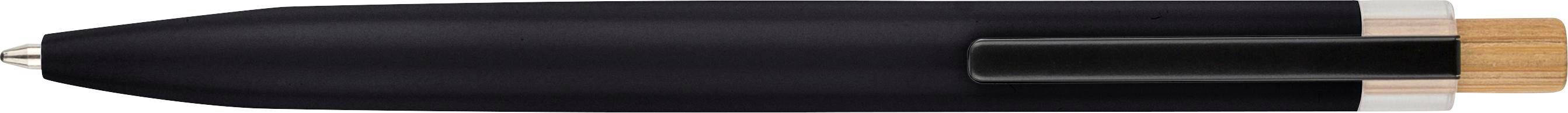 Recycled aluminium lacquered push ballpen Maren