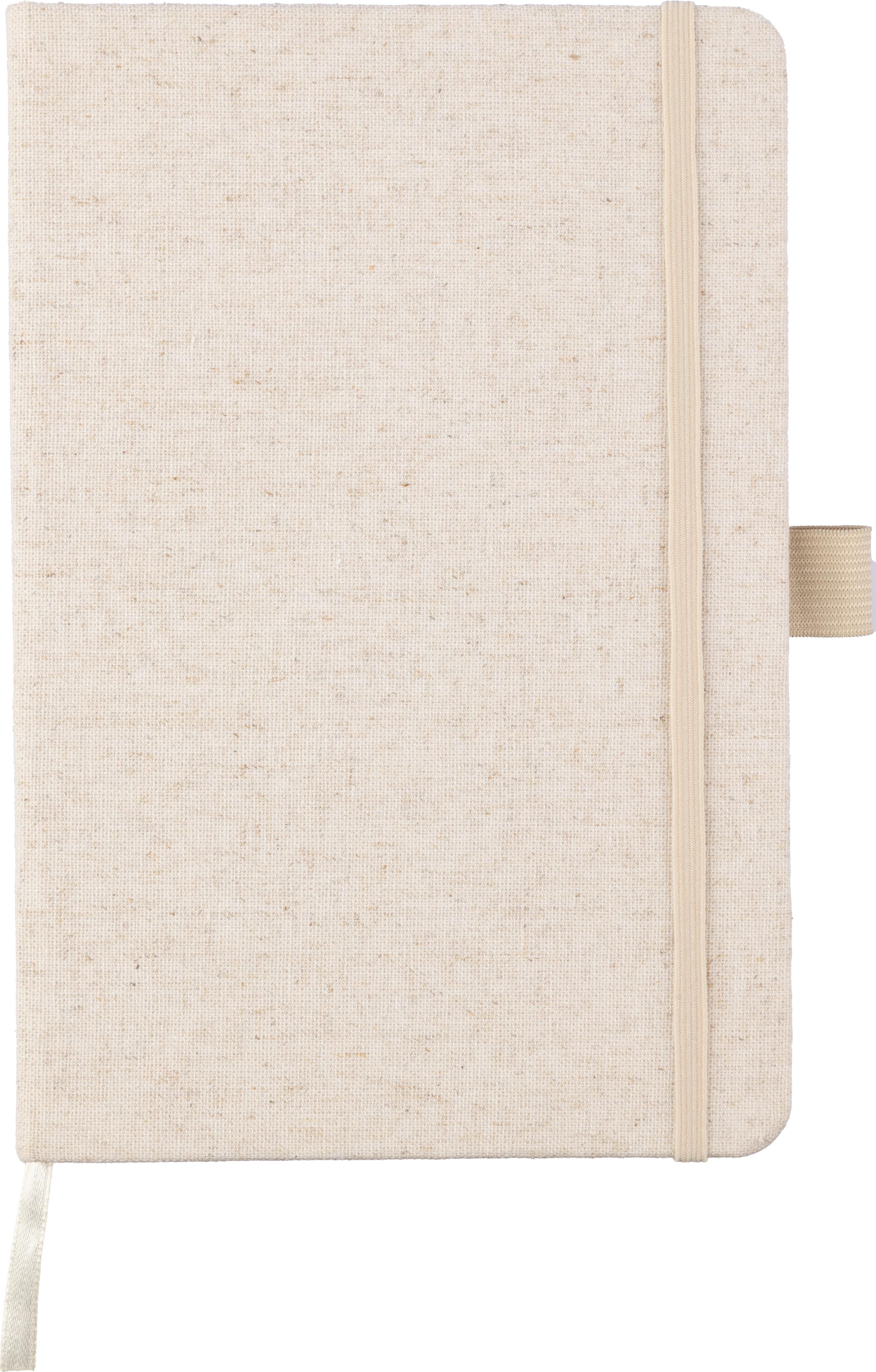 Hemp notebook A5 Barbara