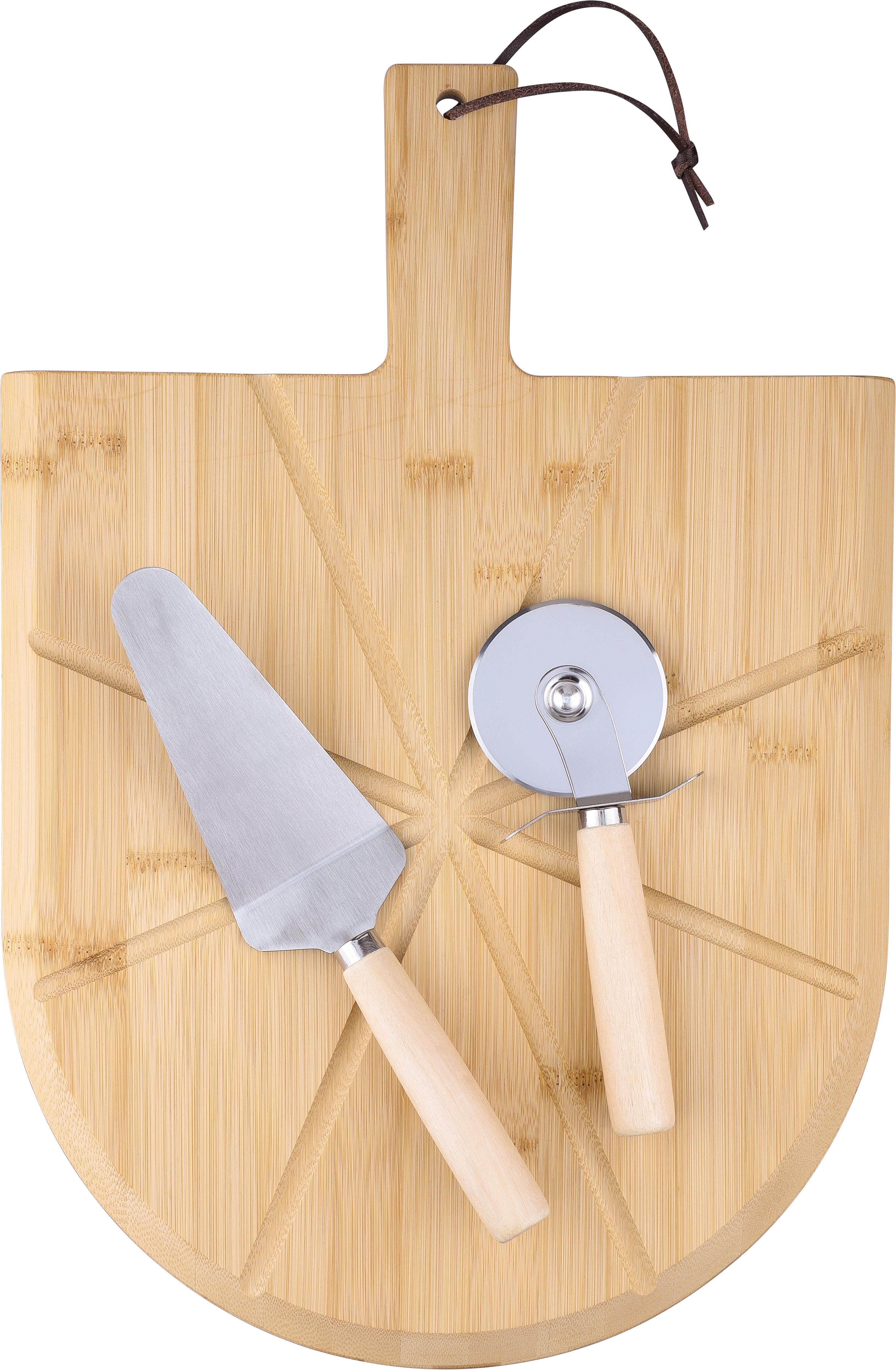 Pizza board Vale | Bamboo | With cutter and spatula