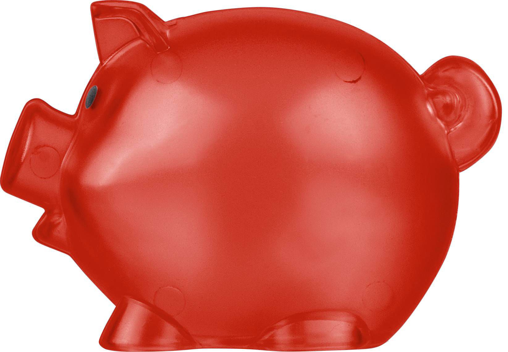 Recycled PS plastic piggy bank Vivi