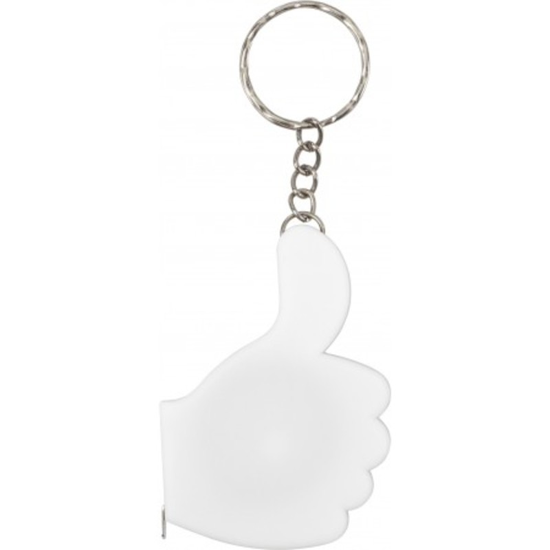 Key holder with one metre tape