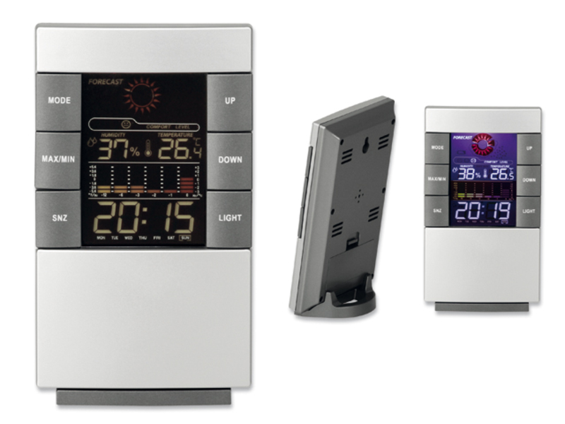 ILSE weather station, Satin silver