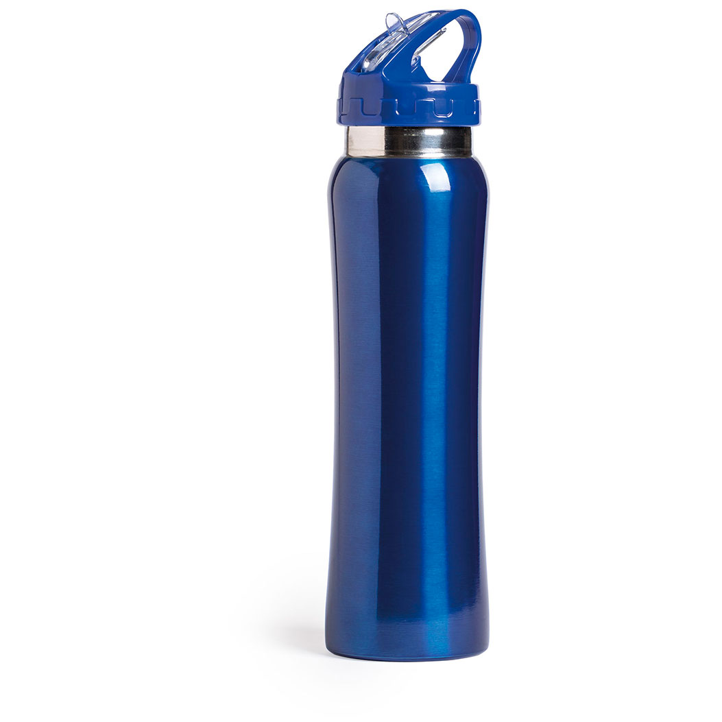 BLUE STAINLESS STEEL 800 ML BOTTLE SMALY