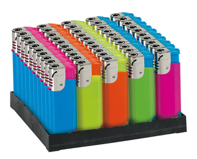 ELECTRONIC LIGHTER CORNER 5 ASSORTED COLOURS