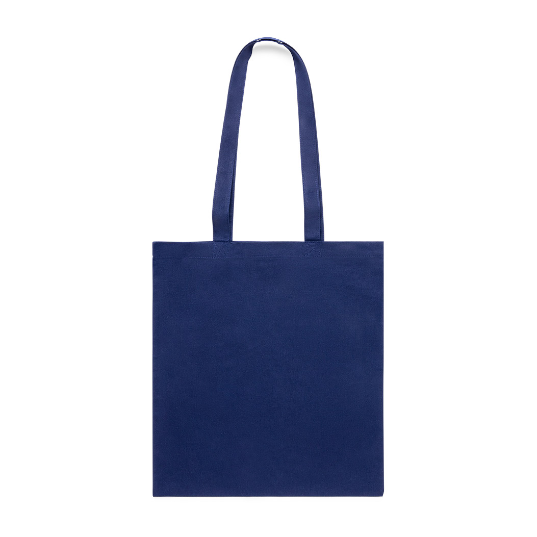 BLUE 100% RECYCLED-COTTON BAG KAIBA