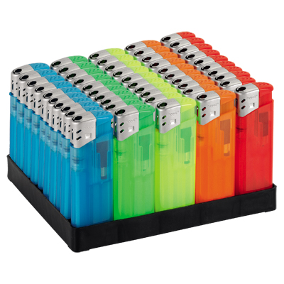 ELECTRONIC LIGHTER SPACY 5 ASSORTED COLOURS