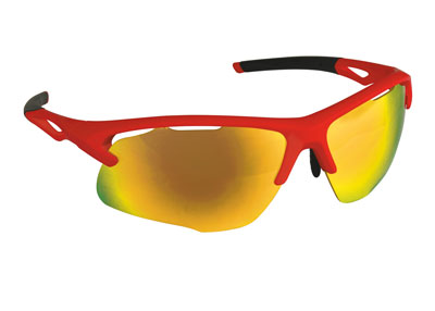RED  UV PROTECTION 400 SPORT SUNGLASSES PIRON