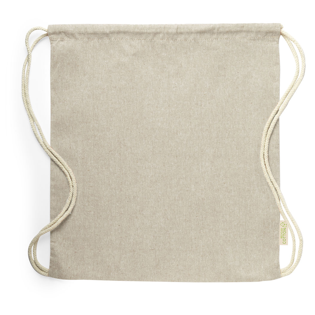 NATURAL RECYCLED-COTTON BACKPACK KONIM