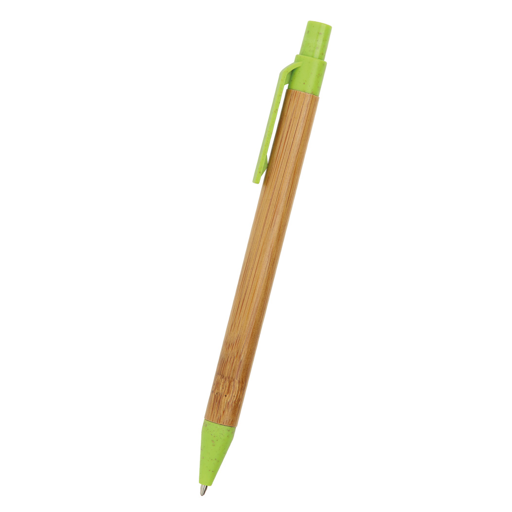 GREEN BAMBOO AND WHEAT-STRAW/ABS PEN CHIST