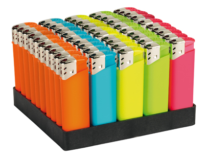 ELECTRONIC LIGHTER MYTTI 5 ASSORTED COLOURS