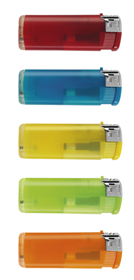 ELECTRONIC LIGHTER DIVO 5 ASSORTED COLOURS