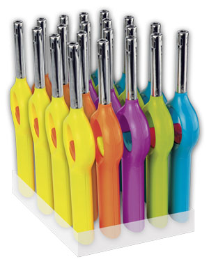 5 ASSORTED COLORS KITCHEN LIGHTER RUNTI