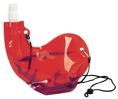 RED PET BOTTLE BOTAX WITH STRINGS