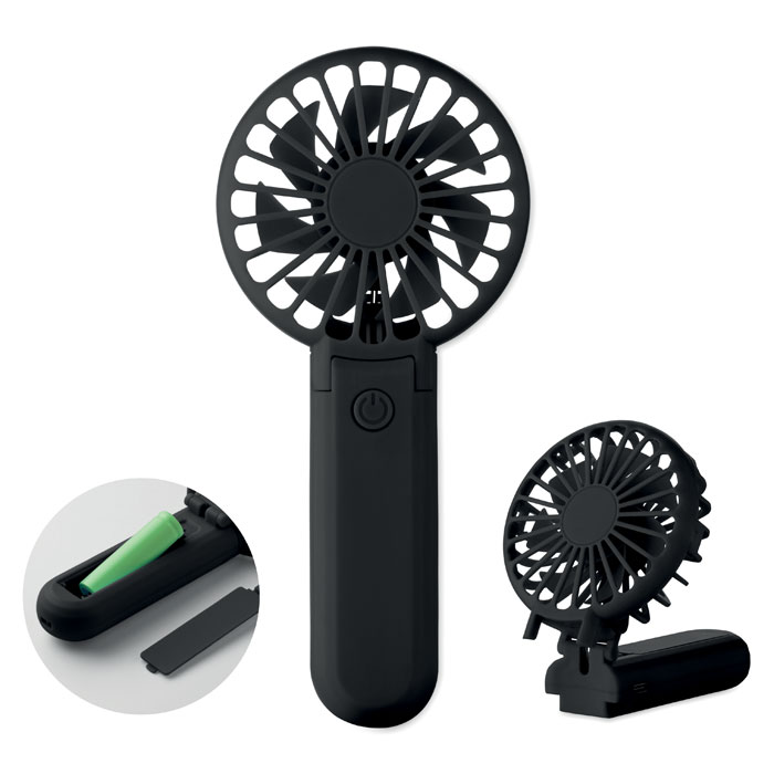 Portable foldable fan