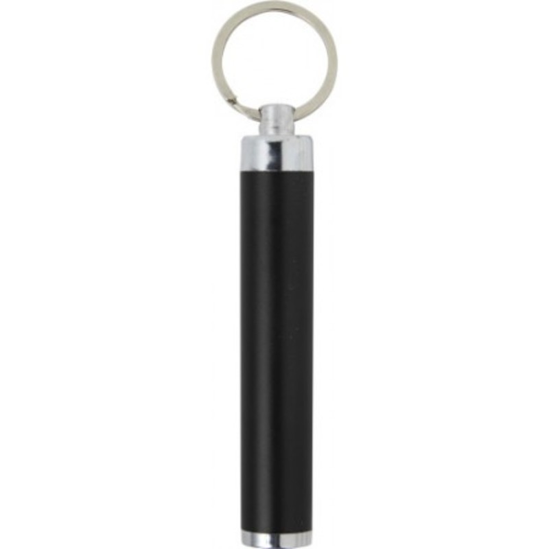 LED flashlight with key ring