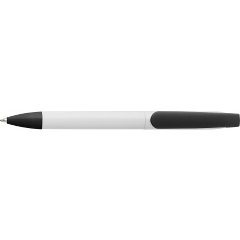 Plastic twist-action ballpoint pen