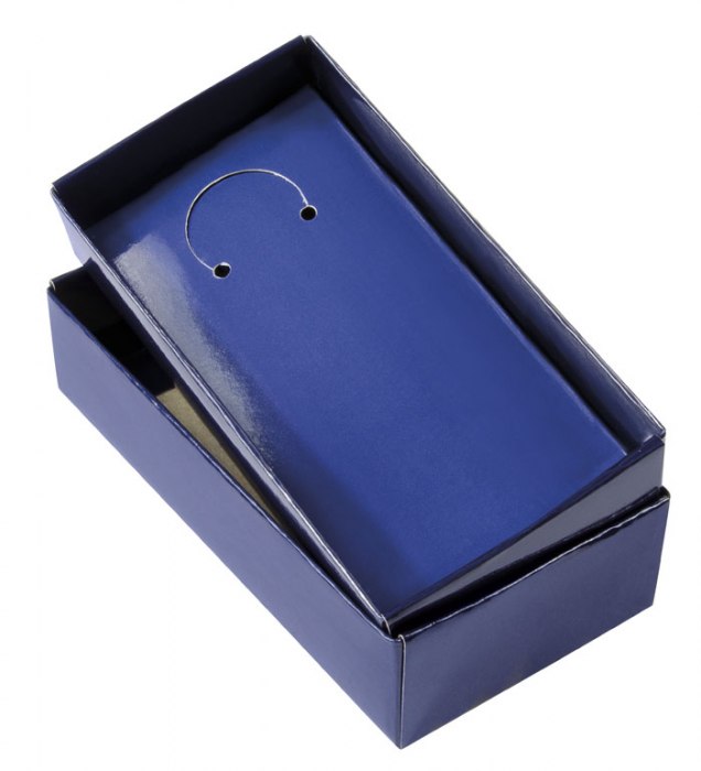 CARDBOARD BOX BLUE - 120X60X30 MM