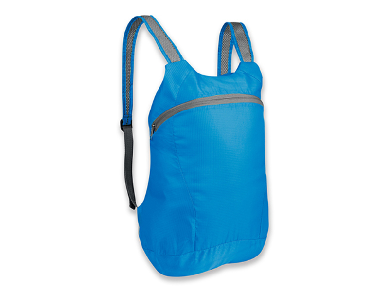 JUF folding bag, 190T RIPSTOP/polyester, Sky blue