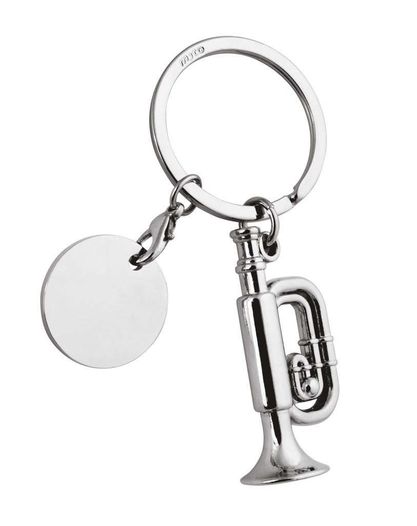 KEY CHAIN TRUMPET WITH TOKEN