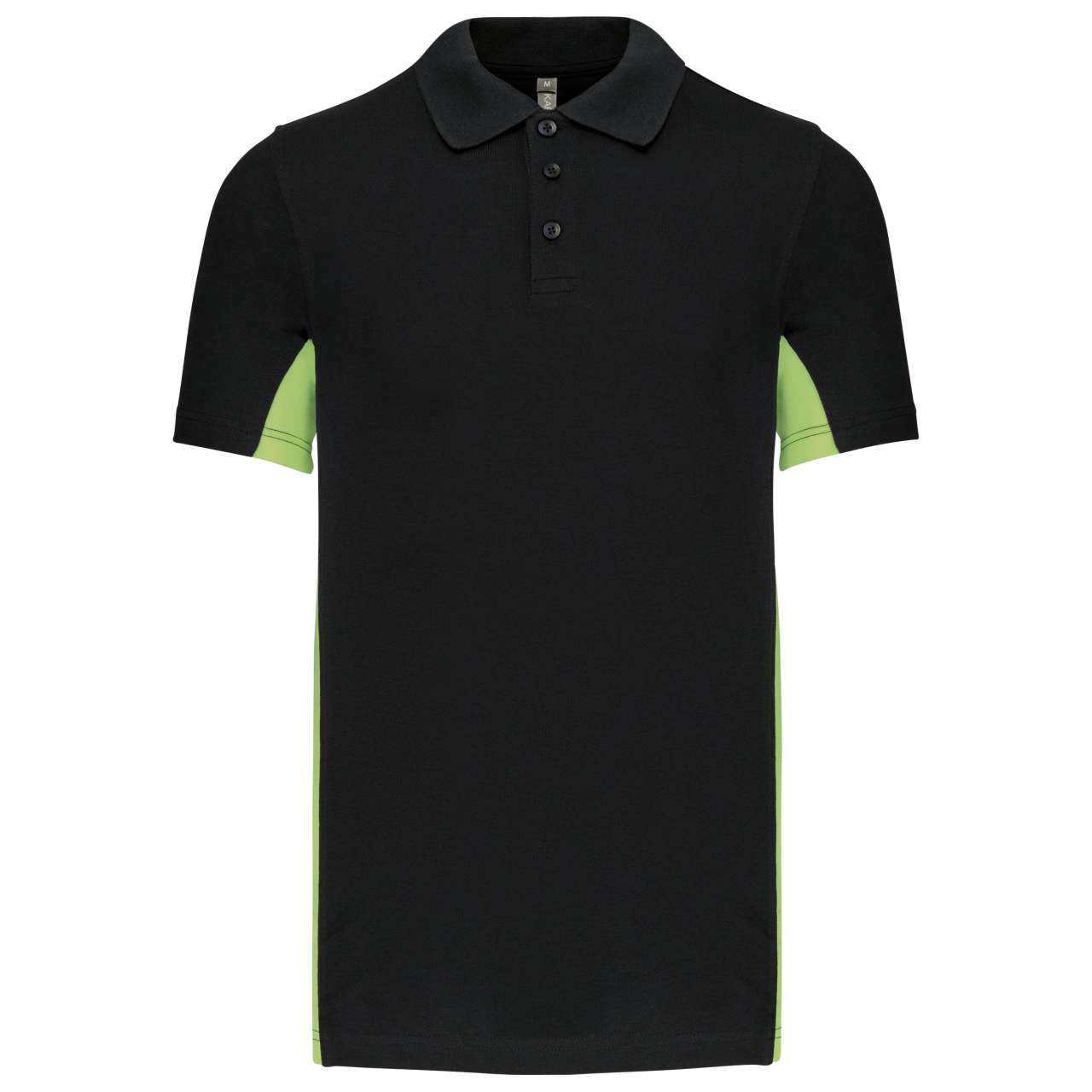 FLAG - SHORT-SLEEVED TWO-TONE POLO SHIRT