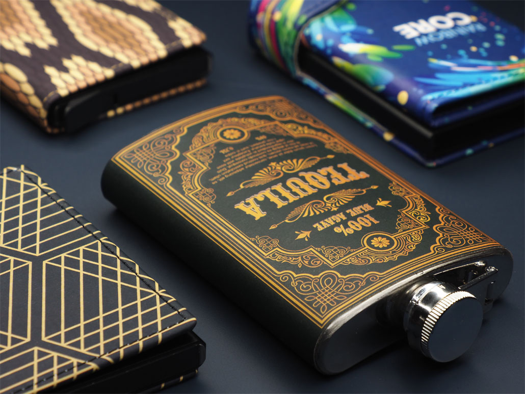Full color leather printing (DS) (up to 300cm2)