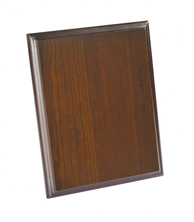 PLAQUE RECTANGULAR WALNUT 300X250X15 MM