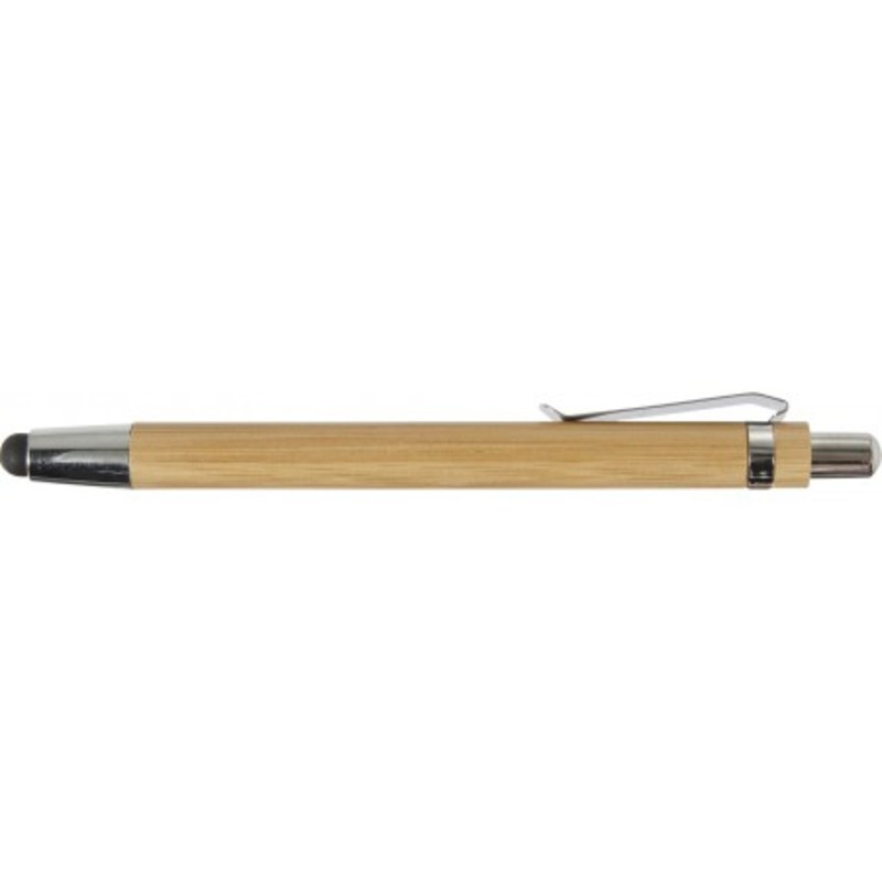 Bamboo ballpen with rubber tip