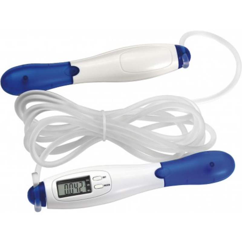 Skipping rope with a counting LCD display.