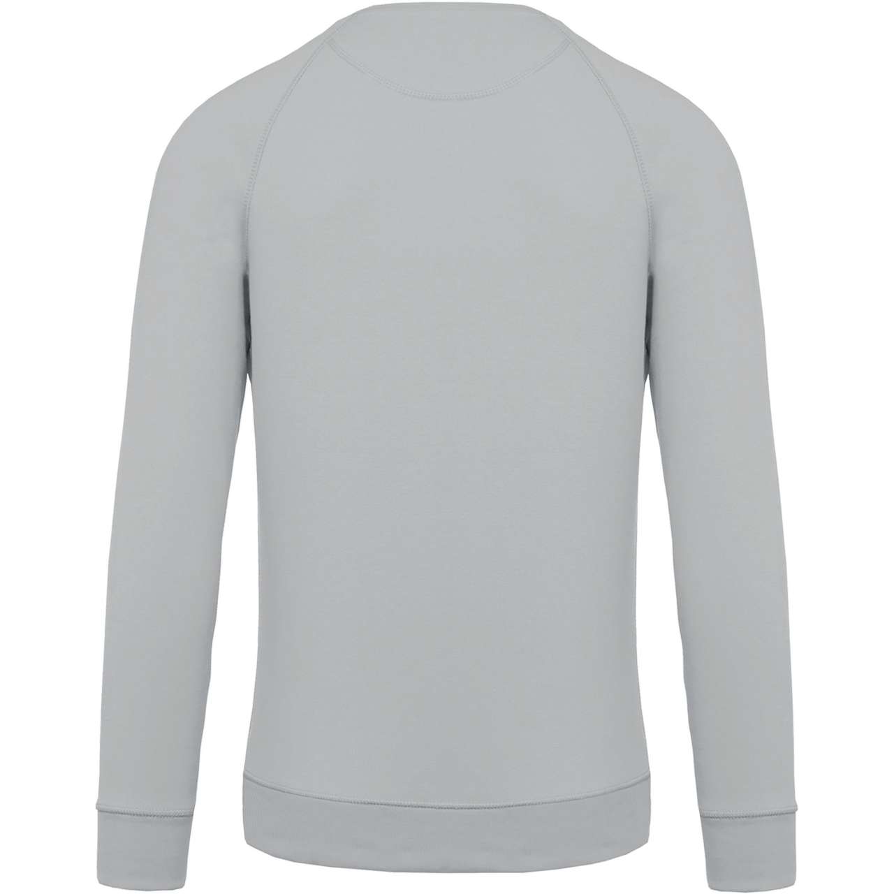MEN'S ORGANIC COTTON CREW NECK RAGLAN SLEEVE SWEATSHIRT