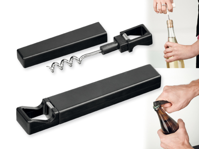 WINO foldable wine opener, Black