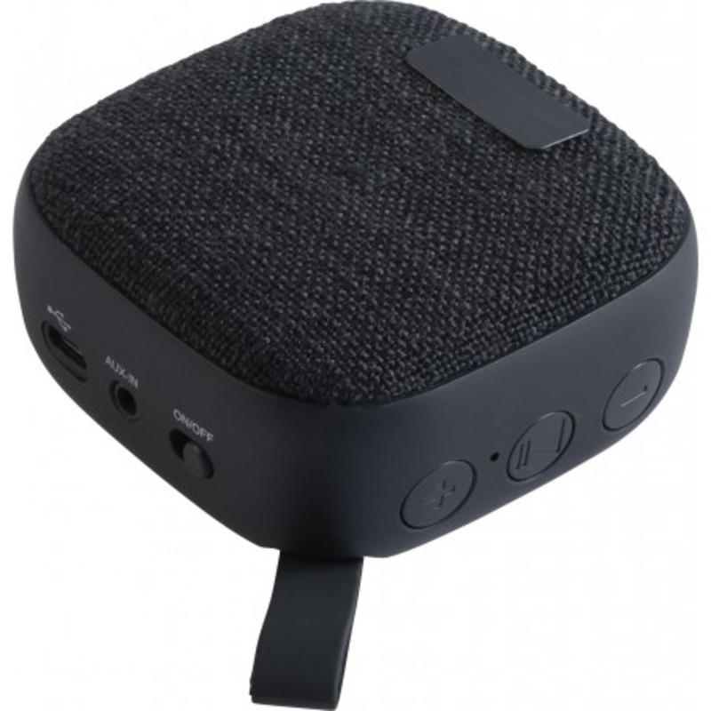ABS wireless speaker with linen