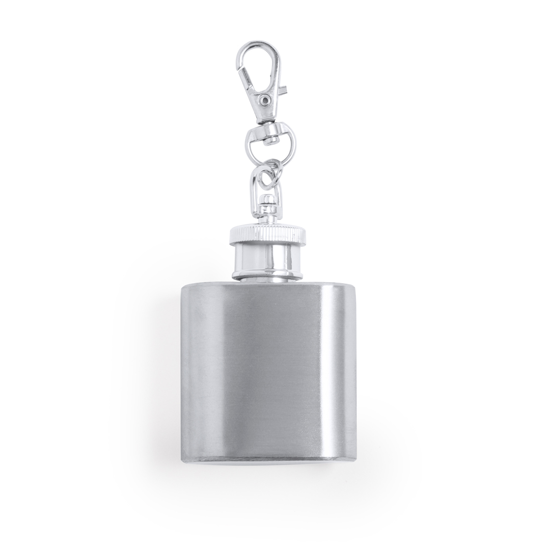 DenebHip Flask Keyring