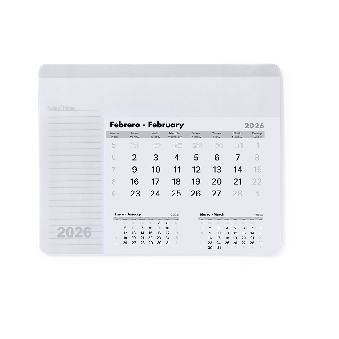 RenduxMousepad Calendar