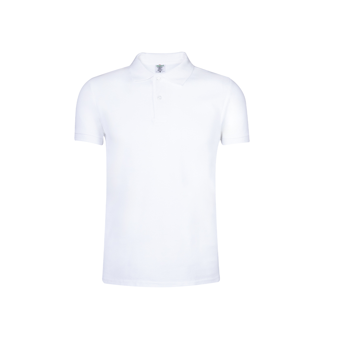 MPS180Adult White Polo Shirt 