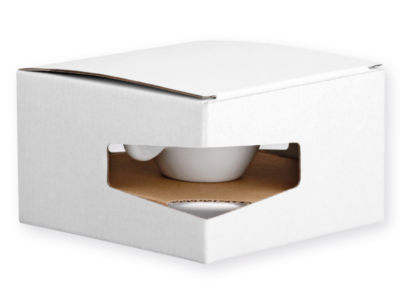 GB PRESSO paper gift box, White