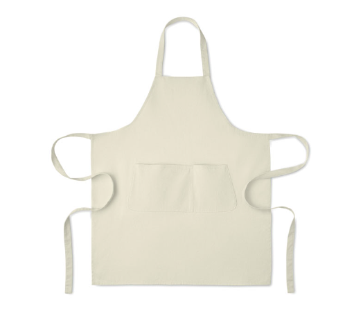 Organic cotton apron 240 gr/m²
